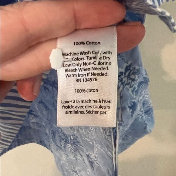 Vineyard Vines Coastal Blue Tunic Dress M - Picture 4 of 4